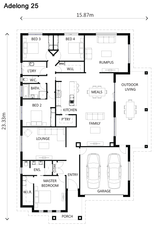 Adelong Floor Plan