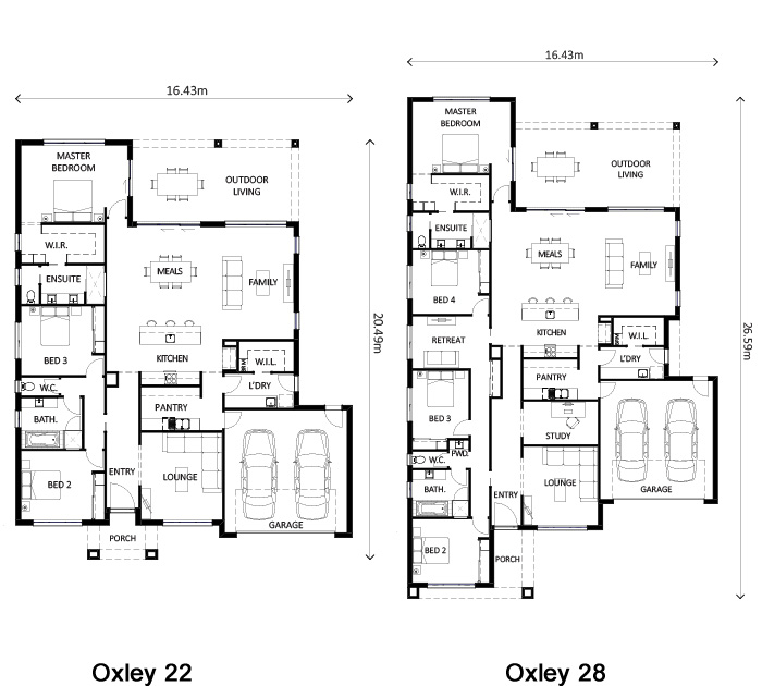 Oxley 22 & 28 Floor Plan